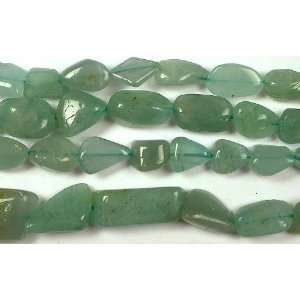  Aquamarine Plain Flat Tumbles   