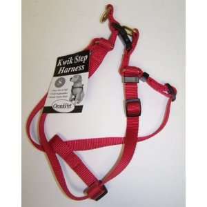  Kwik Step Dog Harness Small Red: Pet Supplies
