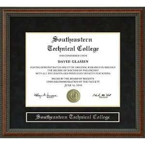  Southeastern Technical College Diploma Frame: Sports 