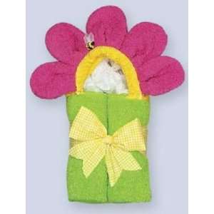  Mullins Square Pastel Flower Tubbie Bath Towel: Baby