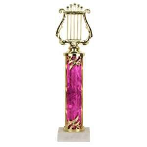  Trophy Paradise Deluxe Music Lyre Trophy   Marble Base 