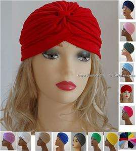   multi tasky turban headband wrap many colours patterns turban red