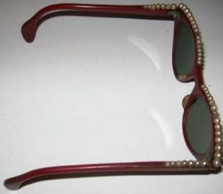   Cat Eye Eyeglasses Schiarparelli Tura Raybert Romco Rhinestones  