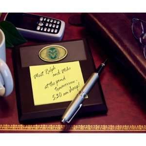    Colorado State Rams Desk Memo Pad Paper Holder: Sports & Outdoors
