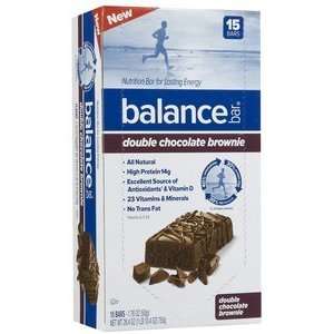  Balance Bar Balance Bar Original Double Chocolate Brownie 15 bars 