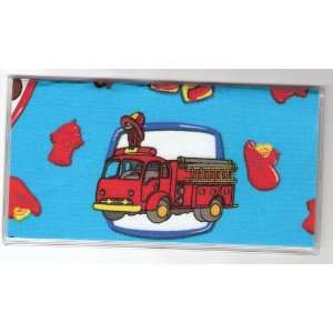    Checkbook Cover Curious George Monkey Firetruck: Everything Else