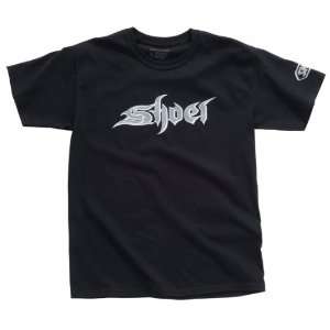  Shoei C2 Logo T Shirt   Large/Black Automotive