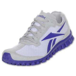 SALE Reebok Realflex Womens Running Shoe, White/Grey/Purple J84834 