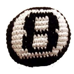  Eight Ball Hacky Sack / Footbag   Hand Crocheted made in 