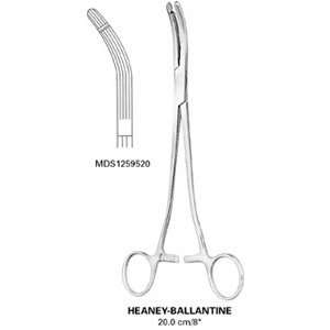  Heaney Ballantine Hysterectomy Forceps   Curved, 8, 20 cm 