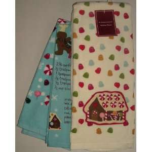 Gingerbread House Kitchen Towels (3 Pc. Set)