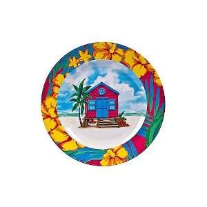  Tropix Pink Key West Dinner Plate