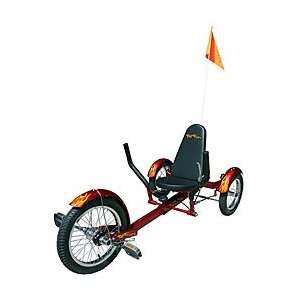  Triton The Ultimate Three wheeled Red Cruiser: Toys 