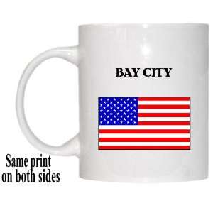  US Flag   Bay City, Michigan (MI) Mug 