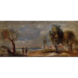 Oil Painting: Landscape (after Corot): Pierre Auguste Renoir Hand Pain