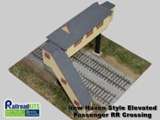 New Haven Style Elevated RR Crossing Kit HO Scale NEW  