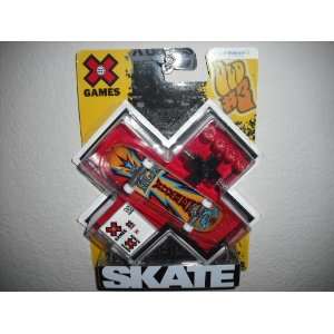  X Games Skate Old Number #3 96mm Fingerboard Everything 