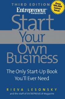   Start Your Own Business The Only Start Up Book You 