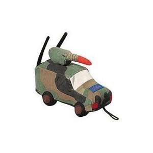   Multi Pet Petigues Jeep 6in Canvas Sneaker Dog Toy: Kitchen & Dining