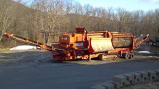 Top Soil Screener Finlay Track Mounted Trommel 7 1/2yrd Conveyor 
