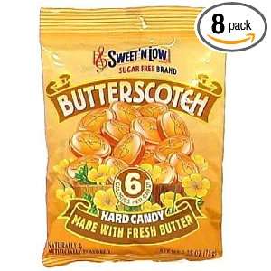 Sweet N Low Butterscotch Sugar Free Candy, 2.75 Ounce (Pack of 8 