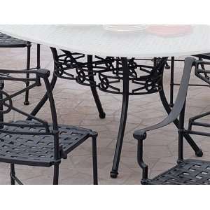 Woodard Delphi Large Oval Dining Patio Table Base Only 