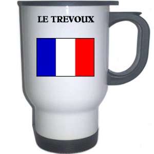 France   LE TREVOUX White Stainless Steel Mug 
