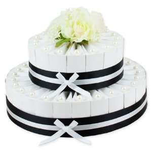   & White Favor Cakes   2 Tiers Wedding Favors: Health & Personal Care