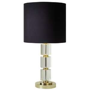  Trend Lighting TT8735 One Light Chrome Table Lamp Polished 