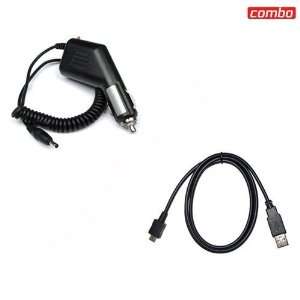   E72 Combo Rapid Car Charger + USB Data Charge Sync Cable for Nokia E72