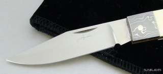 Seizo Imai Knife Custom Folding Folder Damascus Remington Japanese 