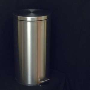  10.5 Gallon Stainless Steel Trash Can: Kitchen & Dining