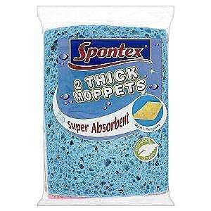  Spontex Thick Moppets 2 Pack