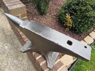 BIG 257 Lb TRENTON Blacksmith Forge Anvil Welding Fabrication Iron 