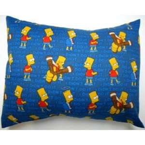  Twin Pillow Case   Bart Simpson   Made In USA Baby