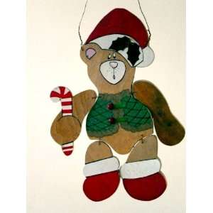  Wood and Wire Christmas Teddy Bear: Everything Else