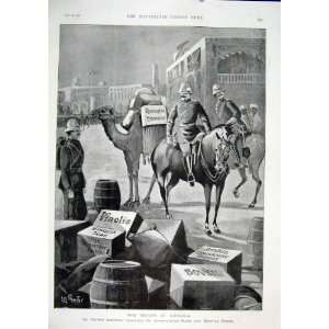    Dongola Troops Herbert Kitchener Old Print 1896
