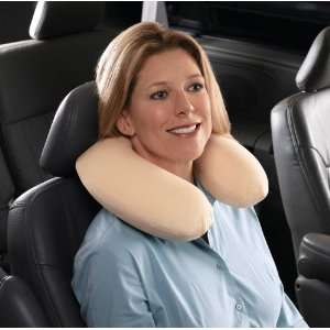   Contour Travel Neck Pillow By Collections Etc: Health & Personal Care