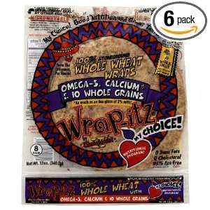 Wrap Itz Stone Ground Wheat Omega 3 Grocery & Gourmet Food