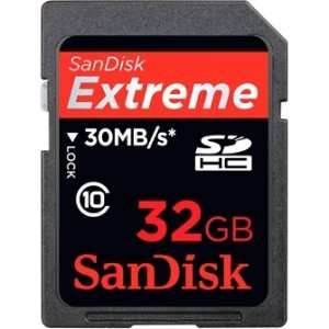   New SECURE DIGITAL, 32GB, EXTREME HD VID   SDSDRX3032GA21 Electronics