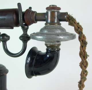 sehr schönes antikes Ericsson Skelett Telefon 1892