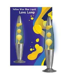  Yellow Blue Lava motion Lamp: Home Improvement