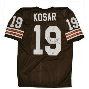  Bernie Kosar Cleveland Browns Autographed Brown Custom 