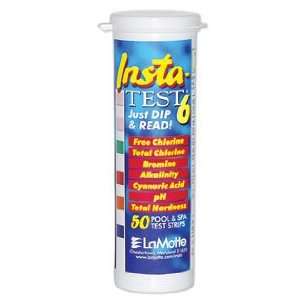  Lamotte Insta Test 6 6 Way Pool Test Strips   Pack of 50 