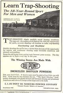   lg e dupont smokeless powder trap shooting pinehurst gun club  