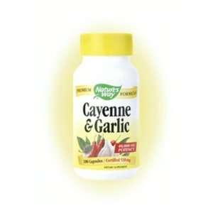  Cayenne Garlic Formula 100 Capsules Natures Way: Health 