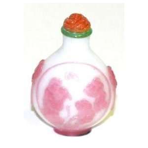  Kwan Yin & Children ~ Peking Glass Snuff Bottle