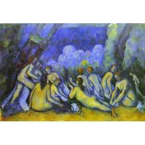  Oil Painting Bathers Paul Cezanne Hand Painted Art