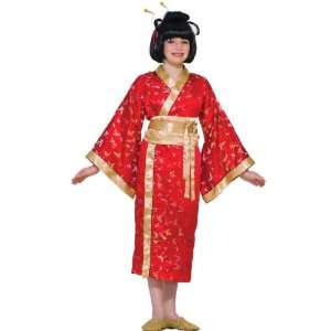 Lets Party By Forum Novelties Inc Madame Butterfly Child Costume / Red 