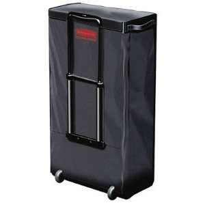  Mobile Fabric Cleaning Cart Bag in Black: Home & Kitchen